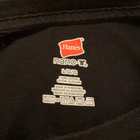 Men’s Graphic Tee Size Large Black CP CALIBRATED POWER Excellent Condition - Picture 5 of 7